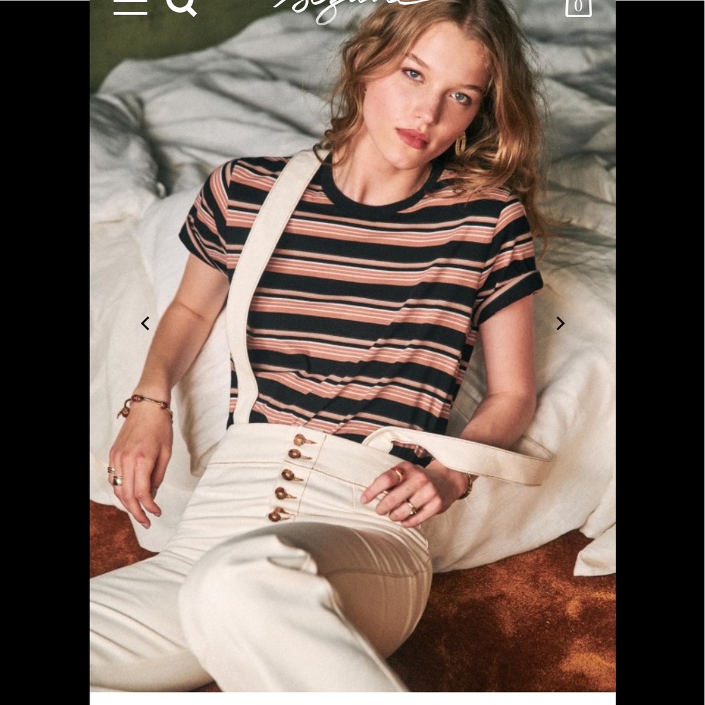LAST DAY Sezane - Conrad tee shirt - Picture 2 of 9